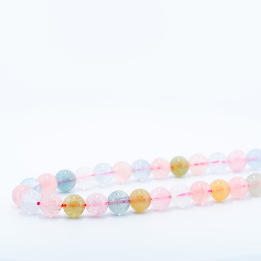 Berilo karoliuku gija 8 mm - Holy Dragonfly