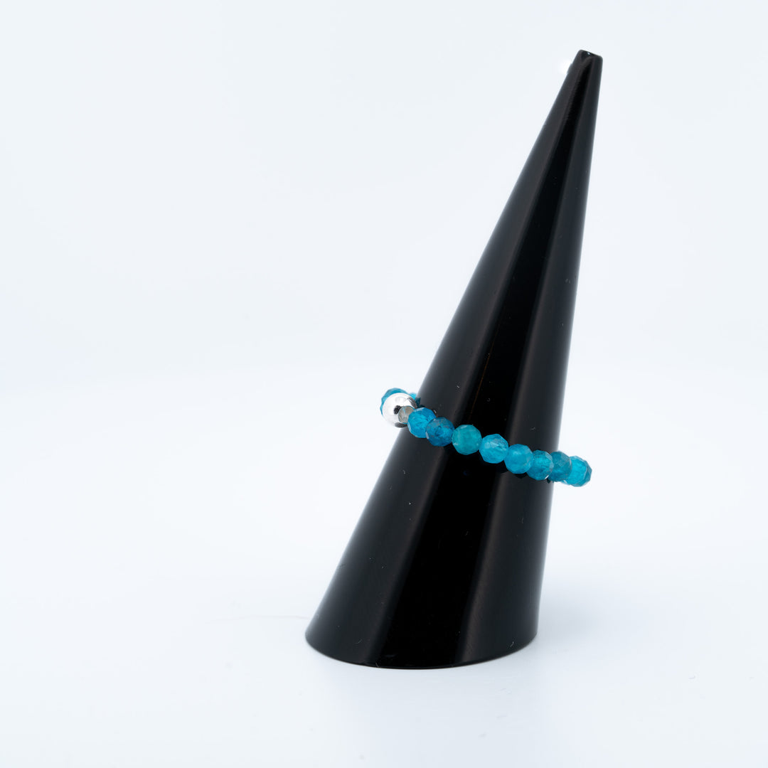 Apatito žiedas (briaunuotas) - Holy Dragonfly