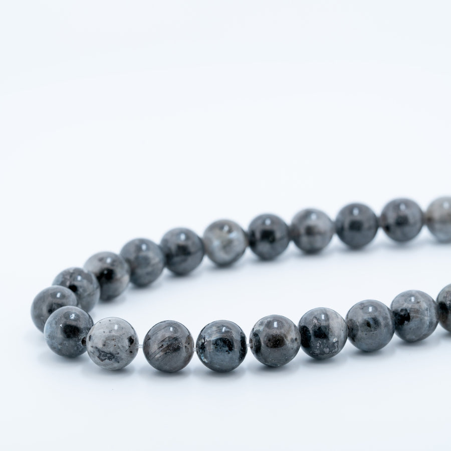 Lavrikito karoliukų gija 8 mm - Holy Dragonfly