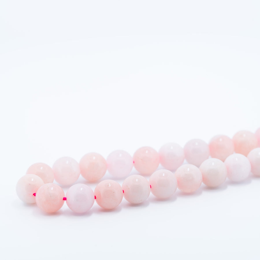 Morganitas karoliukų gija 8 mm - Holy Dragonfly