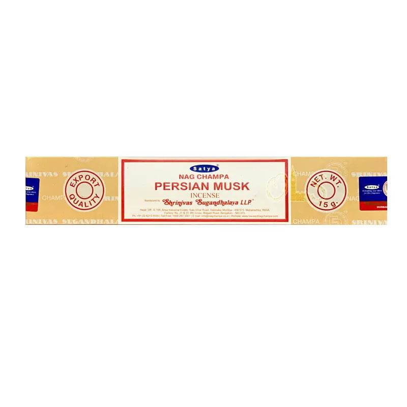Satya Nag Champa Persian Musk - Holy Dragonfly