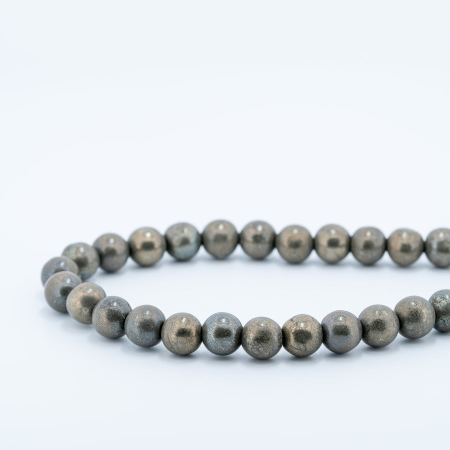 Pirito karoliukų gija 7 mm - Holy Dragonfly