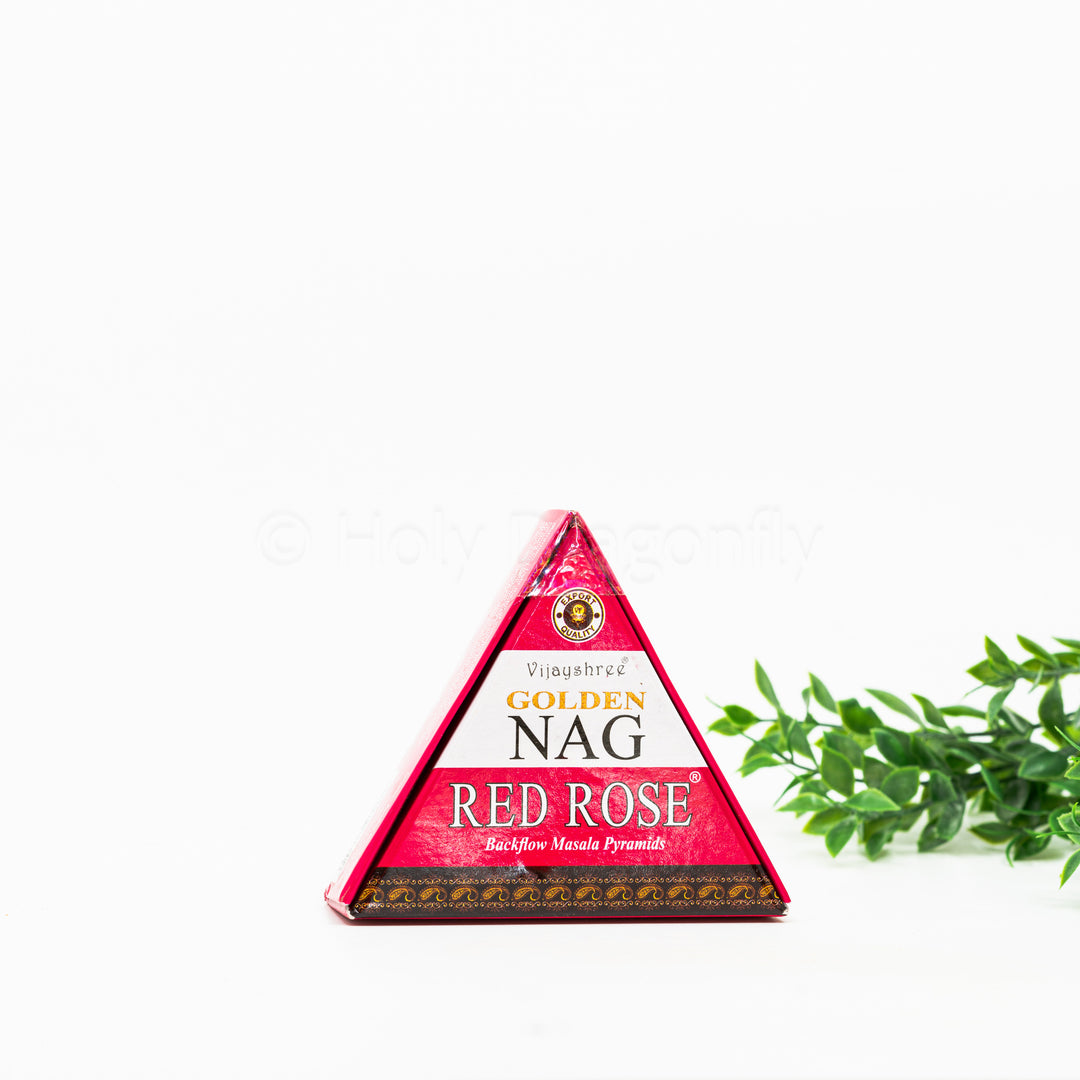 Golden Nag "Red Rose" Backflow smilkalai