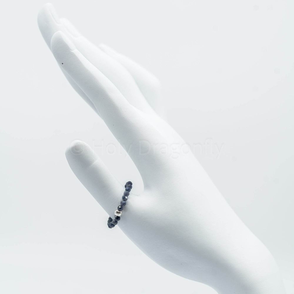 Safyro žiedas (briaunuotas) - Holy Dragonfly