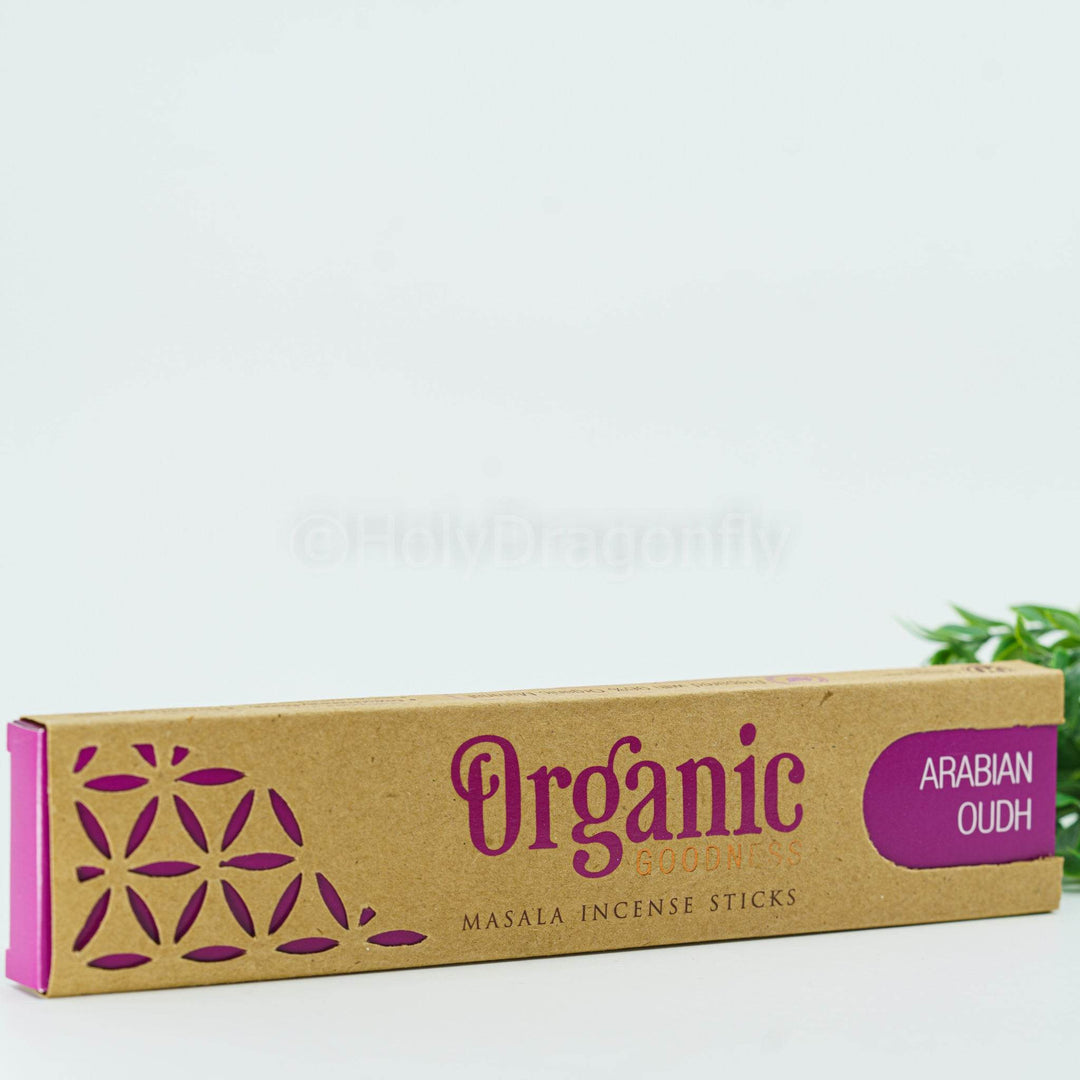 Song of India Organic Arabian Oudh smilkalai - Holy Dragonfly