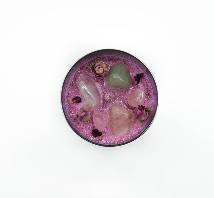 naturali magiska soju vasko zvake su magiskai kristalais self love