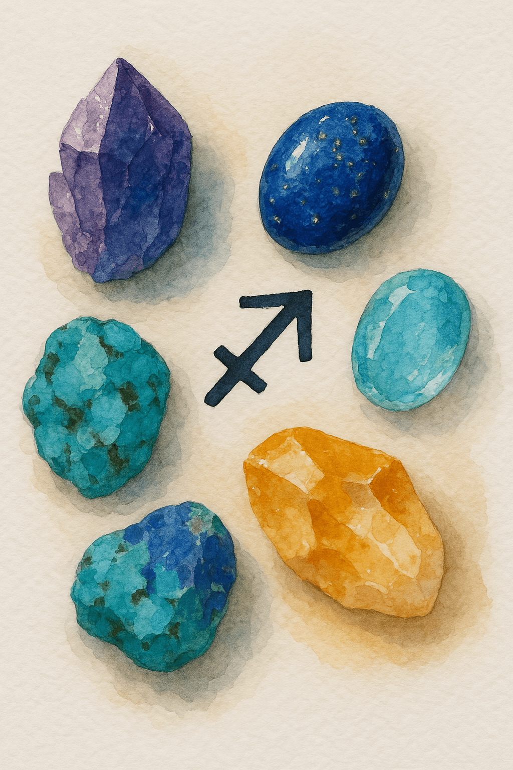 Akmenys tinkantis šaulio zodiako ženklui