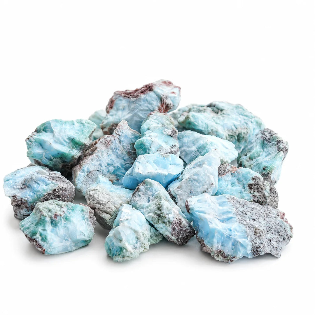 Neapdirbtas larimaras mineralas