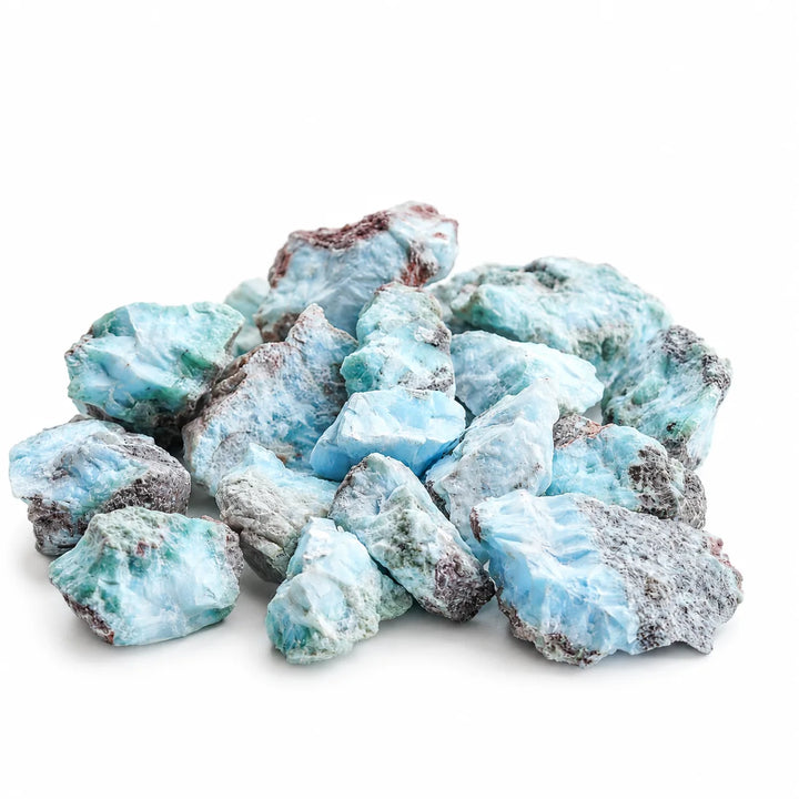 Neapdirbtas larimaras mineralas