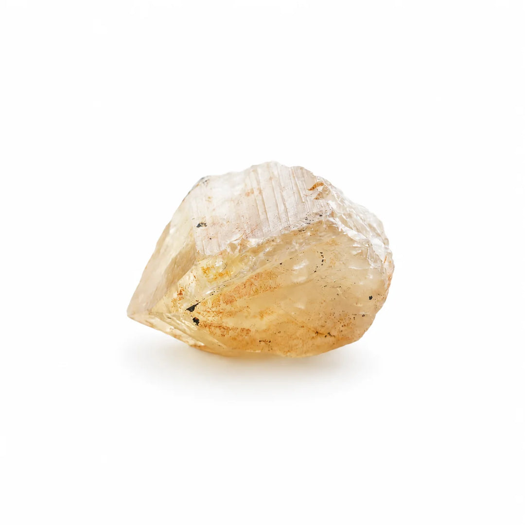 Natūralus citrino mineralas iš Kongo