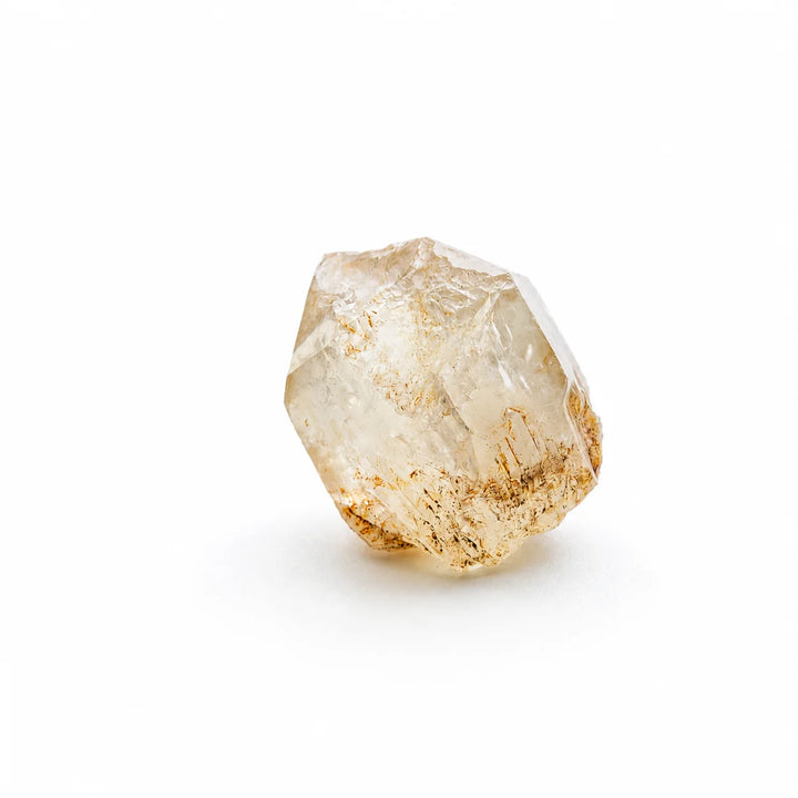 Natūralus citrino mineralas iš Kongo