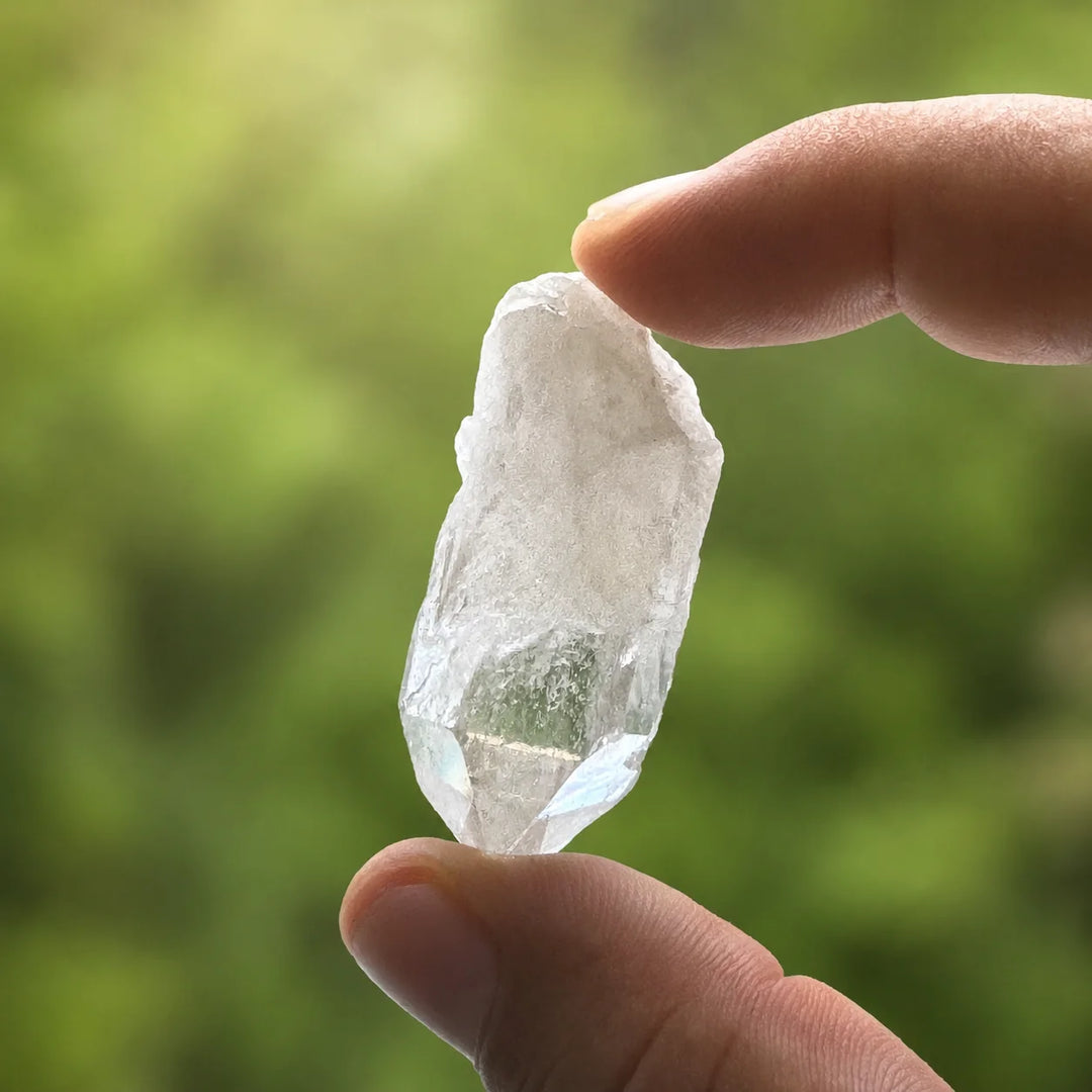 Kalnų krištolas mineralas