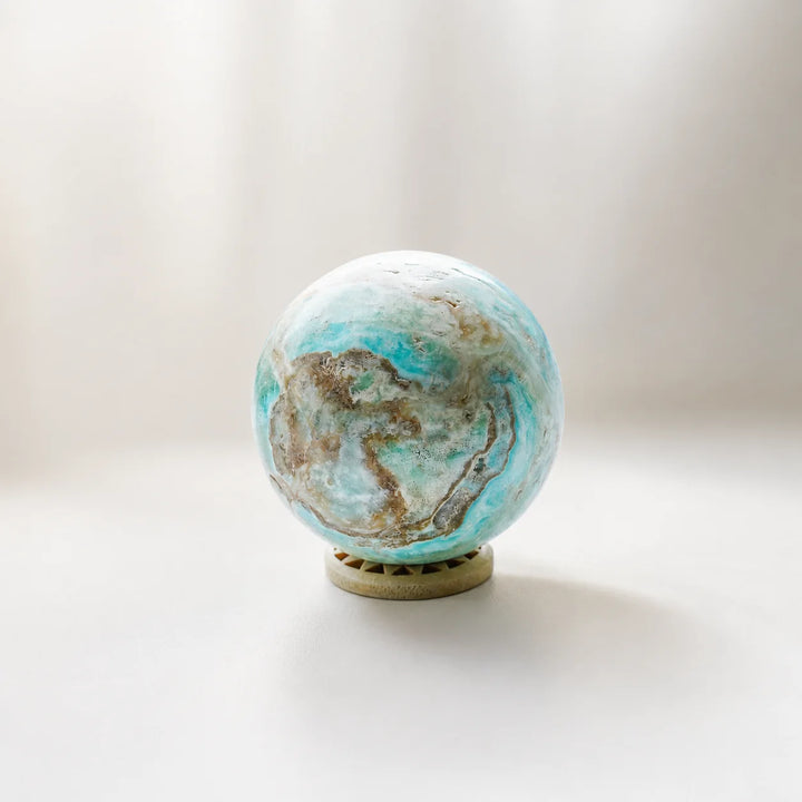 Mėlyno Aragonito sfera 361 g