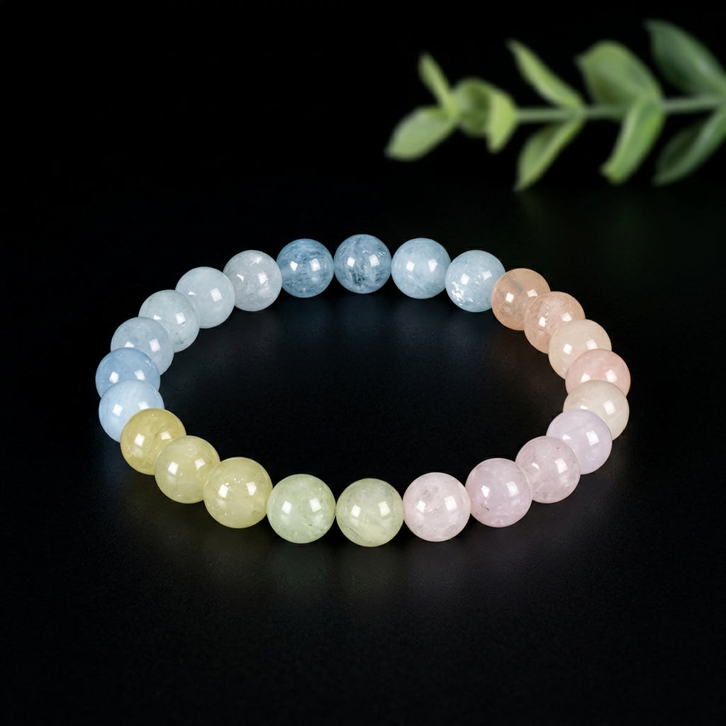 Berilų apyrankė "8mm" AAA