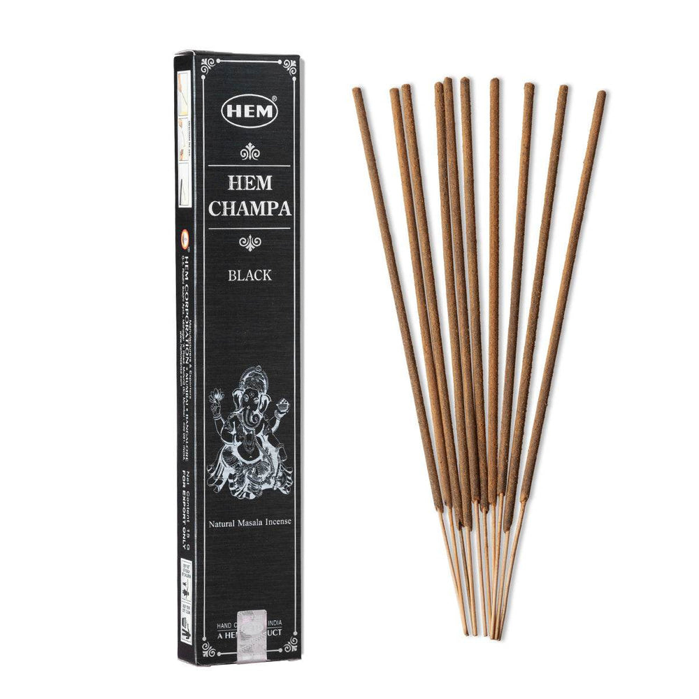 HEM Champa Black Masala smilkalai - Holy Dragonfly