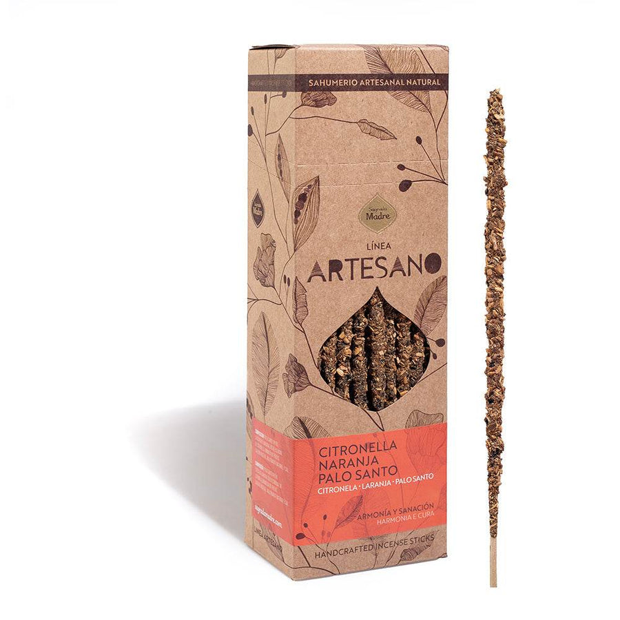 Sagrada Madre Citronella, Orange, Palo Santo (1 vnt.) - Holy Dragonfly