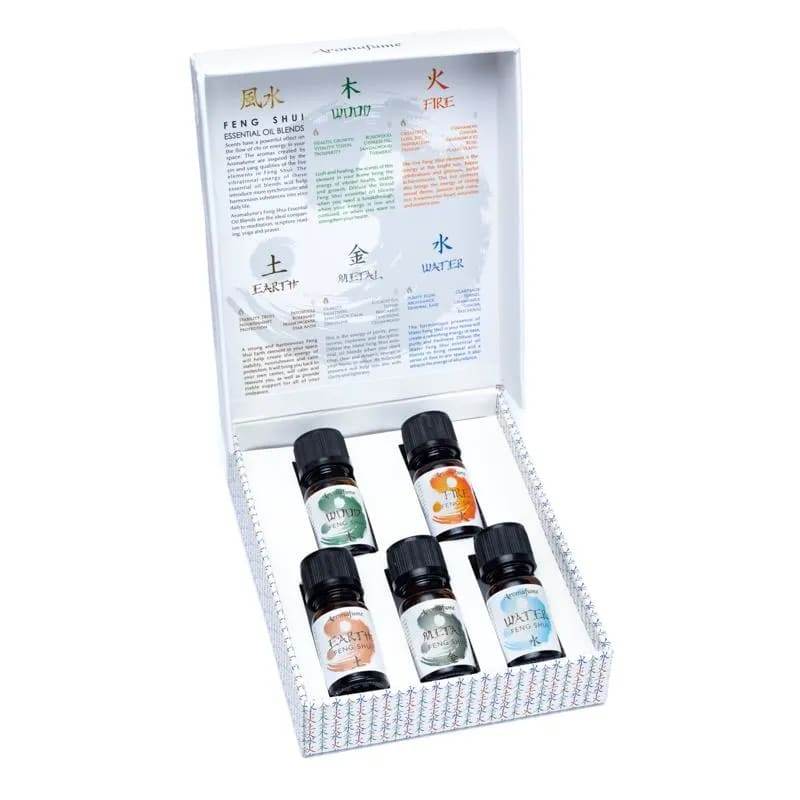 Aromafume Feng Shui 5 elementų eterinių aliejų rinkinys - Holy Dragonfly