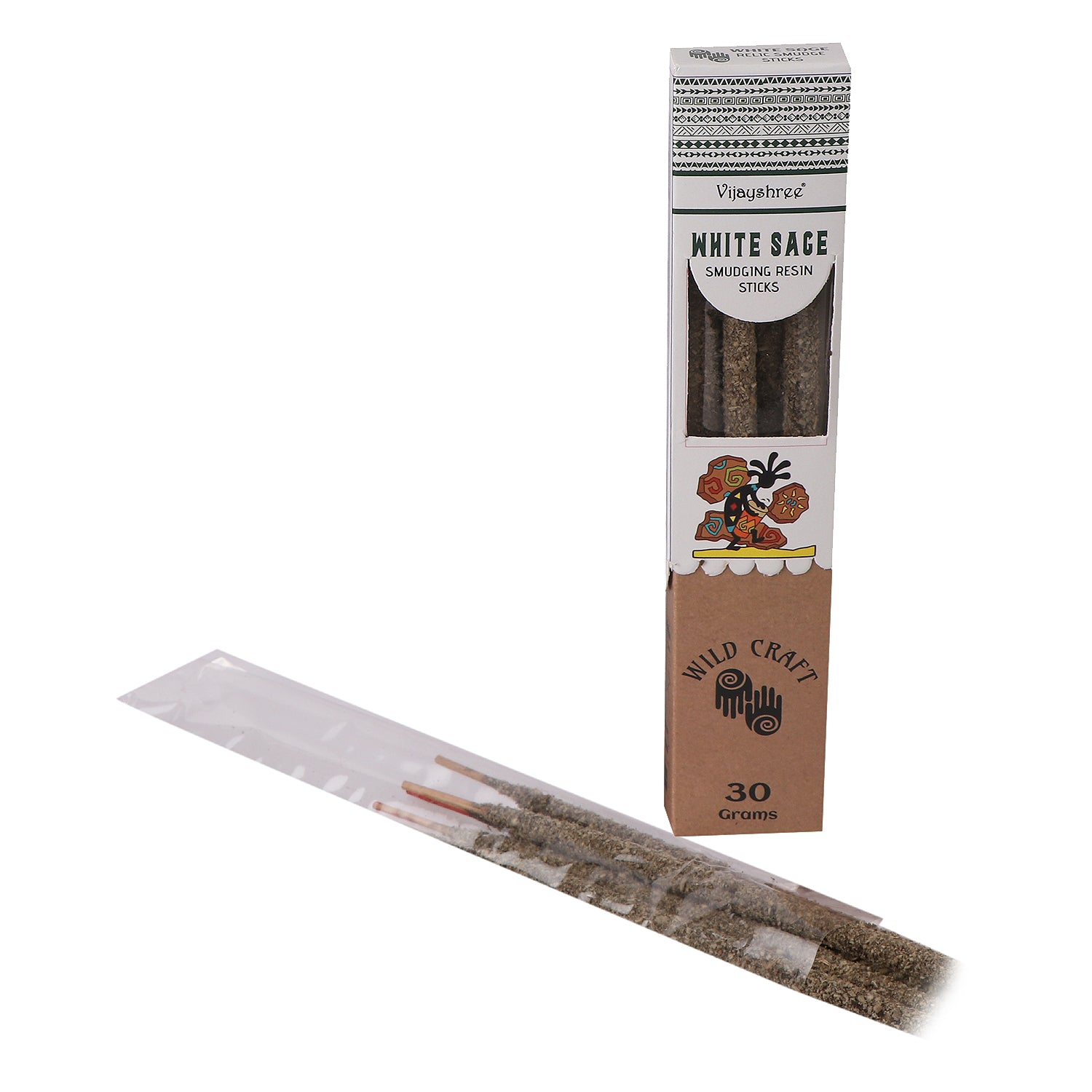 Golden Vijayshree White Sage derviniai smilkalai - Holy Dragonfly