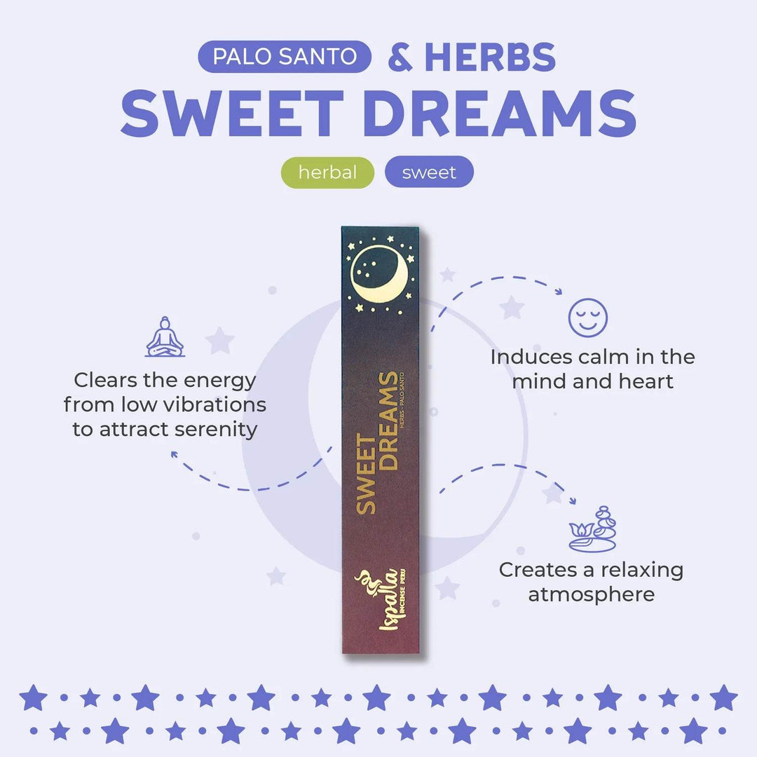 Ispalla Palo Santo smilkalai Sweet dreams - Holy Dragonfly