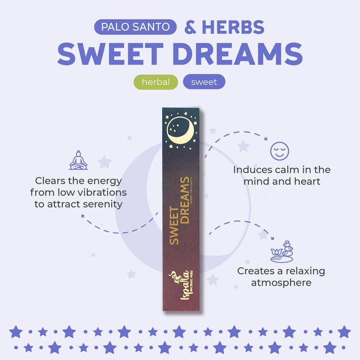 Ispalla Palo Santo smilkalai Sweet dreams - Holy Dragonfly