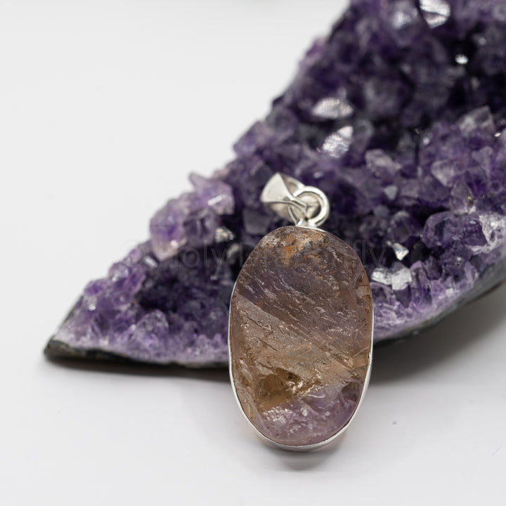 Juvelyrinis Ametrino pakabukas (925) 8.8g