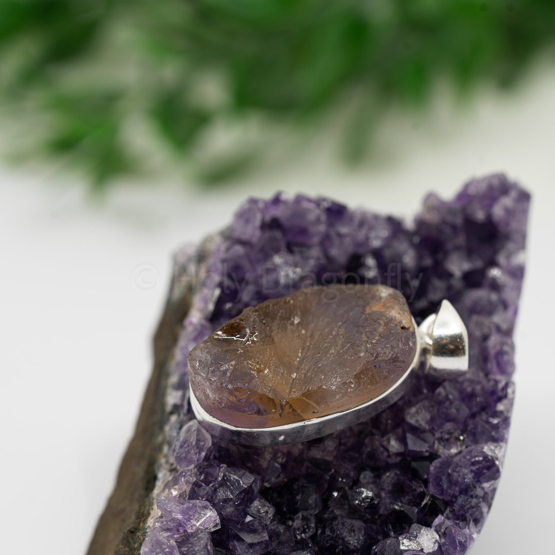 Juvelyrinis Ametrino pakabukas (925) 8.8g