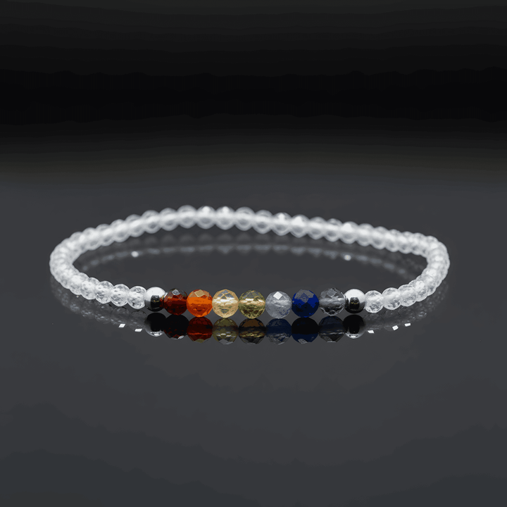 7 čakrų apyrankė "4mm"