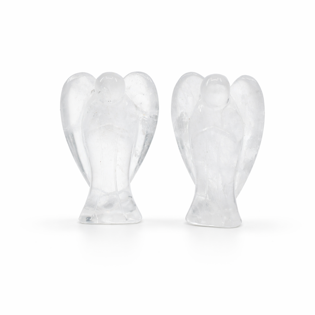 Kalnų krištolas angeliukas 5 cm