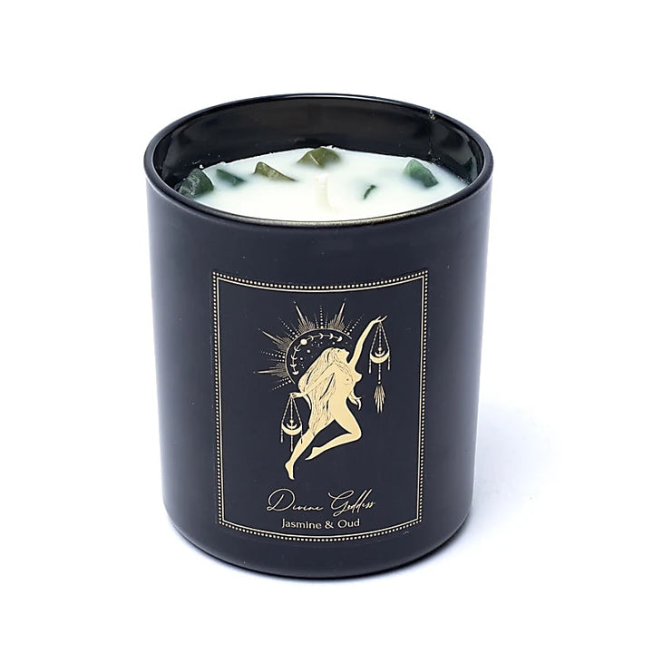 Kvapioji Žvakė "Divine Goddess" - Jazminai ir Agarmedis (Oud)