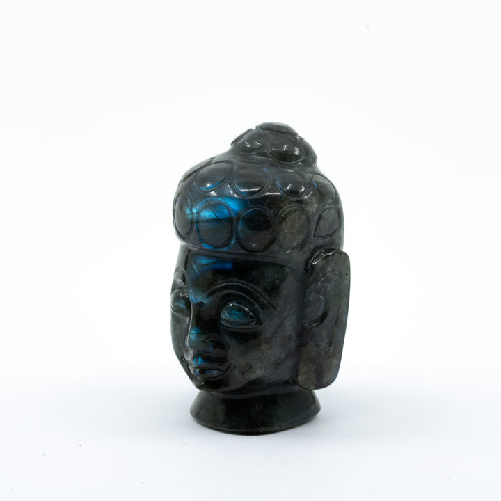 Labradorito statulėlė "Buda"
