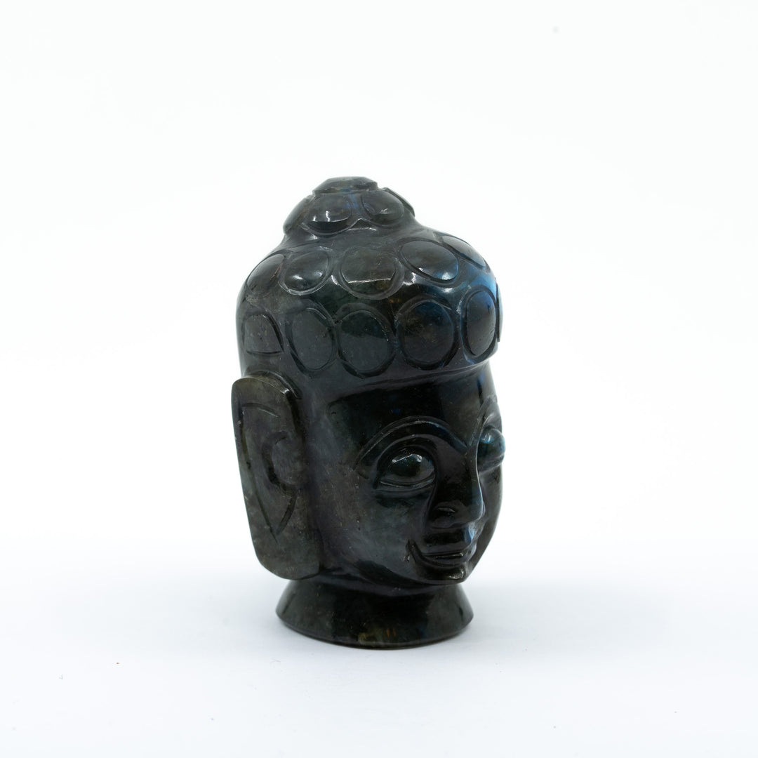 Labradorito statulėlė "Buda"