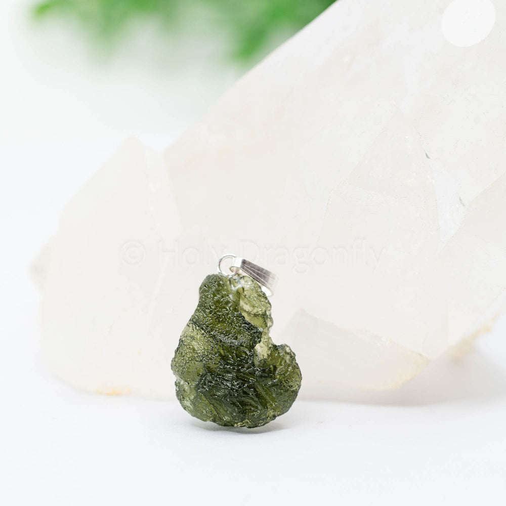 Moldavito pakabukas 3.2g - Holy Dragonfly