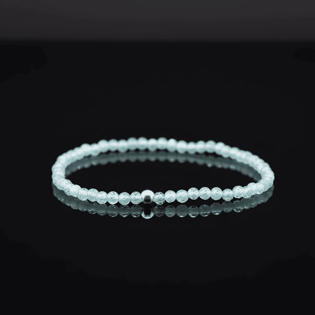 Neoninio Apatito apyrankė "3mm"