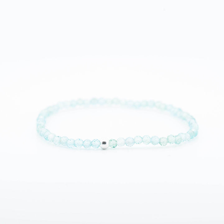 Neoninio Apatito apyrankė "3mm"