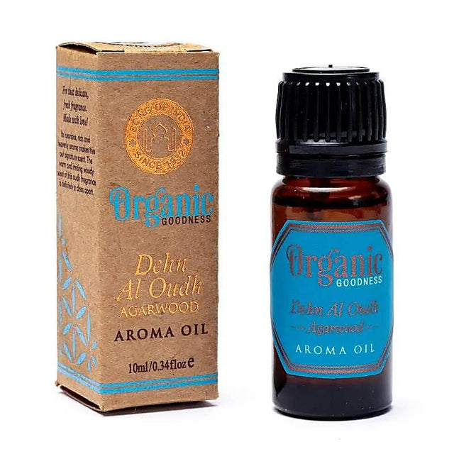 Organic Goodness Agarwood aromatinių aliejų mišinys - Holy Dragonfly