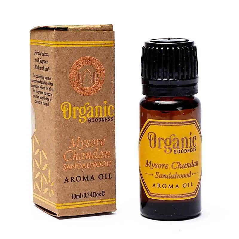 Organic Goodness Sandalwood aromatinių aliejų mišinys - Holy Dragonfly