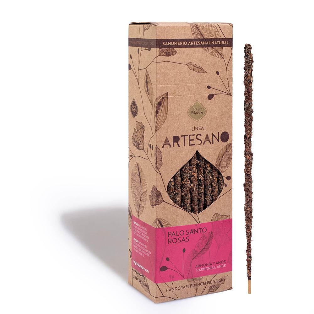 Sagrada Madre Palo Santo, Roses (1 vnt.) - Holy Dragonfly