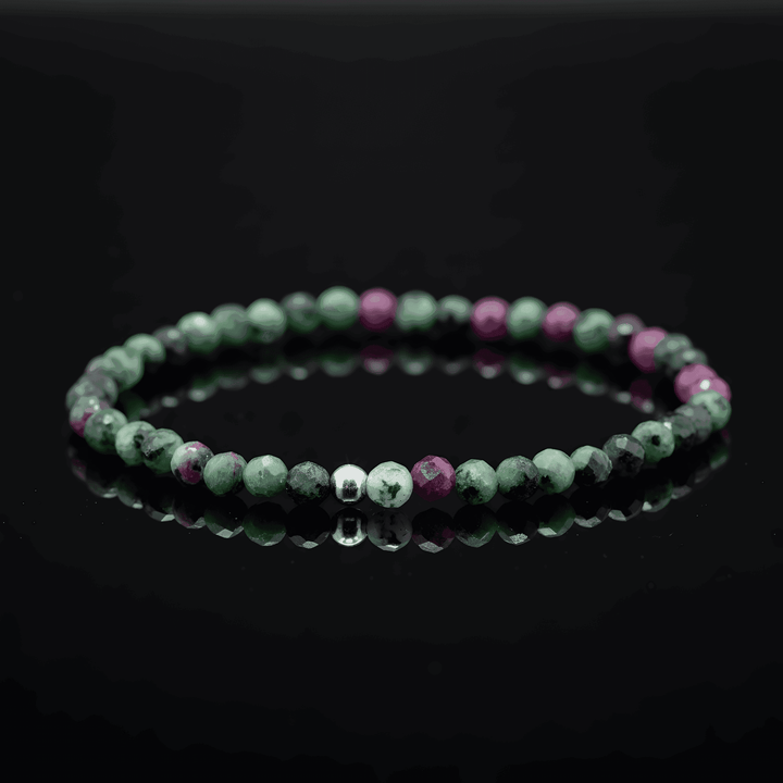 Rubinas/ Coizitas apyrankė 4mm