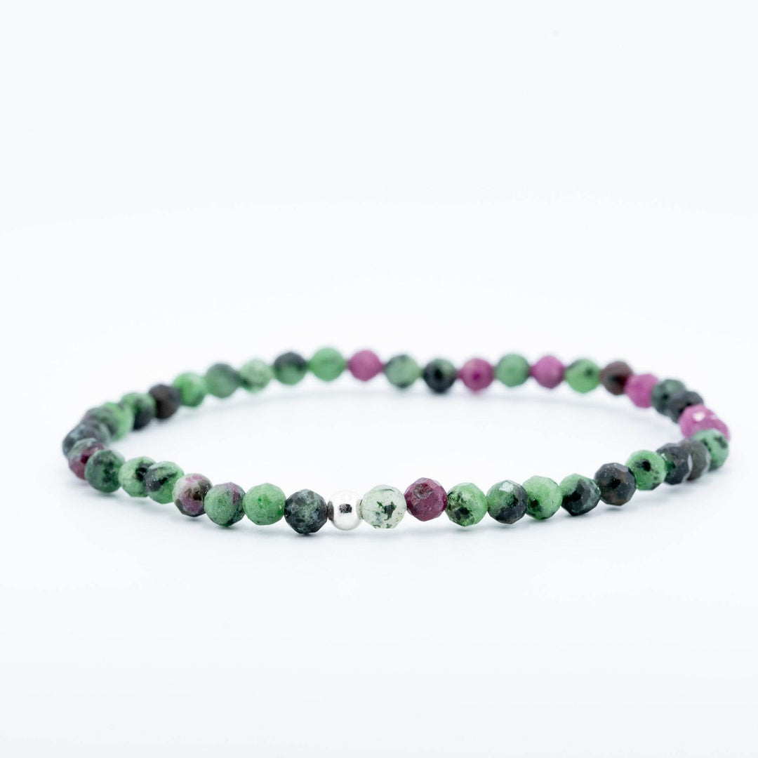 Rubinas/ Coizitas apyrankė 4mm