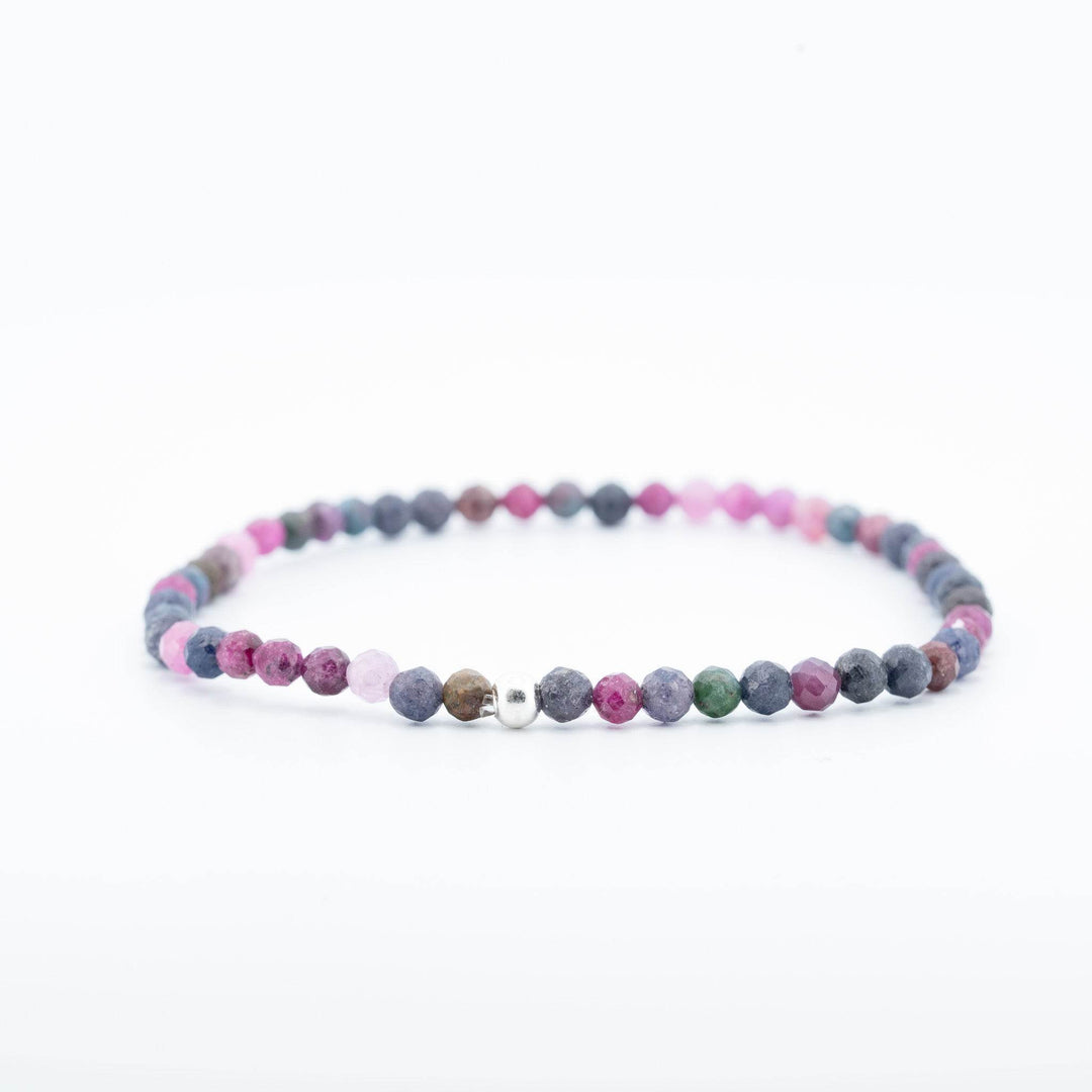 Rubino-Safyro apyrankė "3mm"