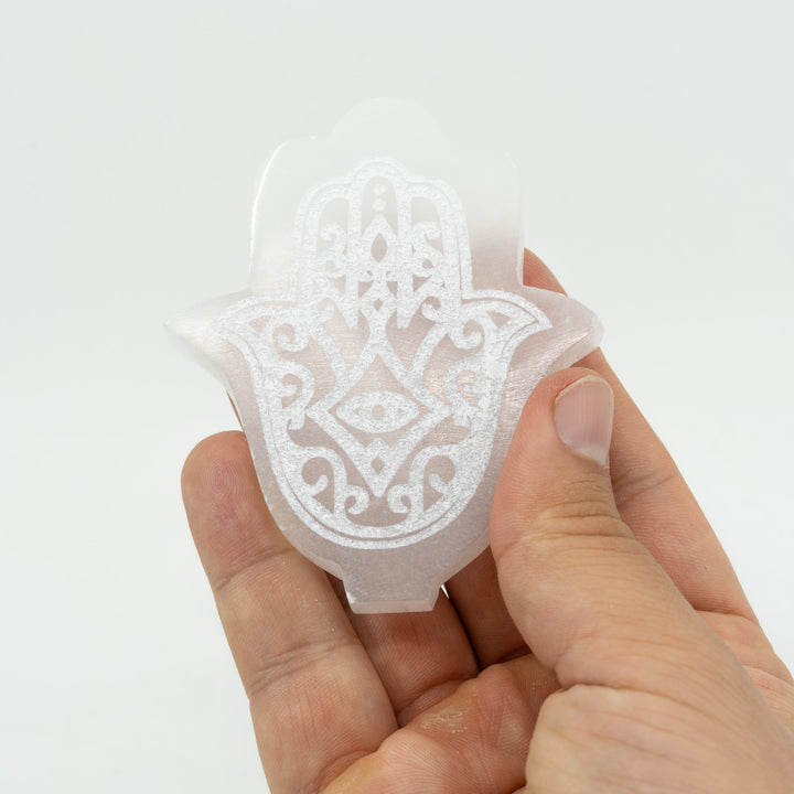 Selenito "Hamsa ranka"