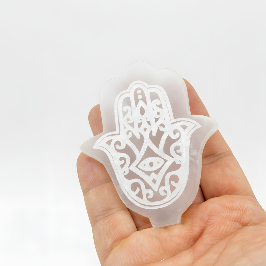 Selenito "Hamsa ranka"