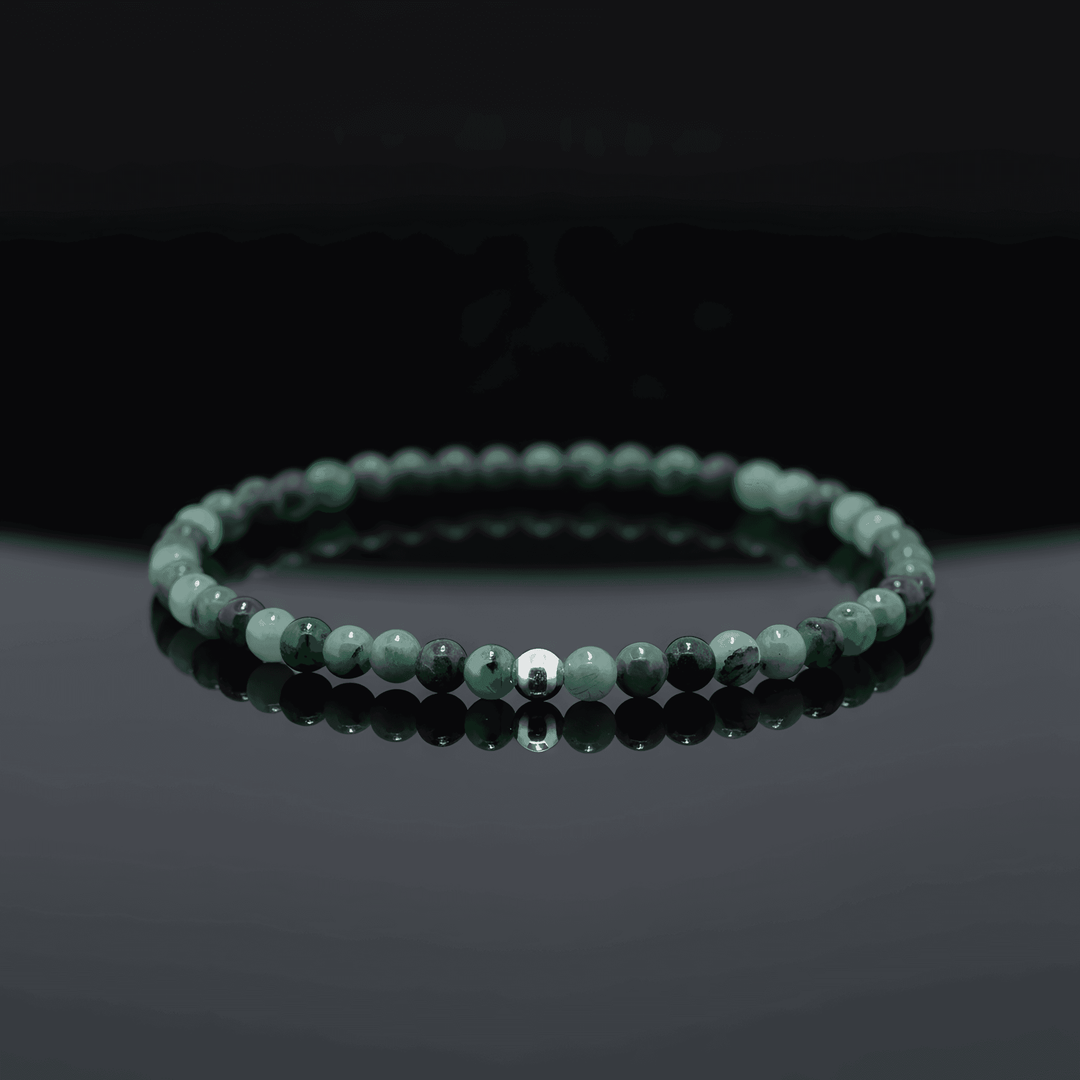 Smaragdas apyrankė "4 mm"