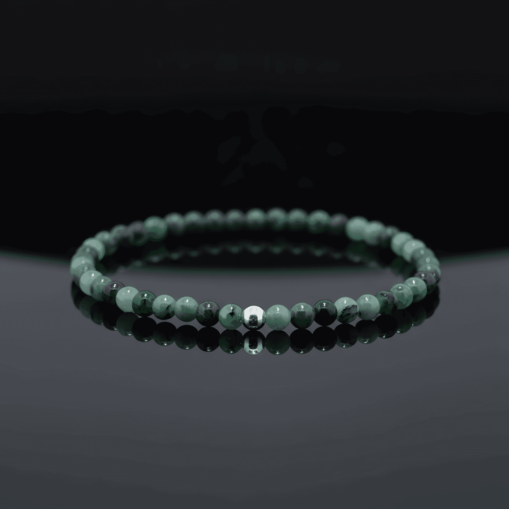 Smaragdas apyrankė "4 mm"