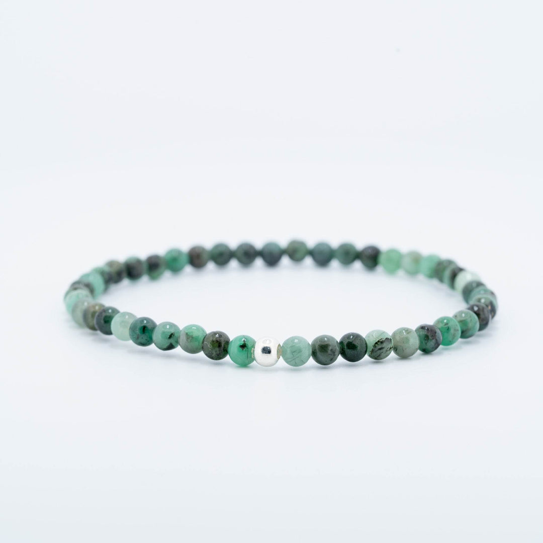 Smaragdas apyrankė "4 mm"