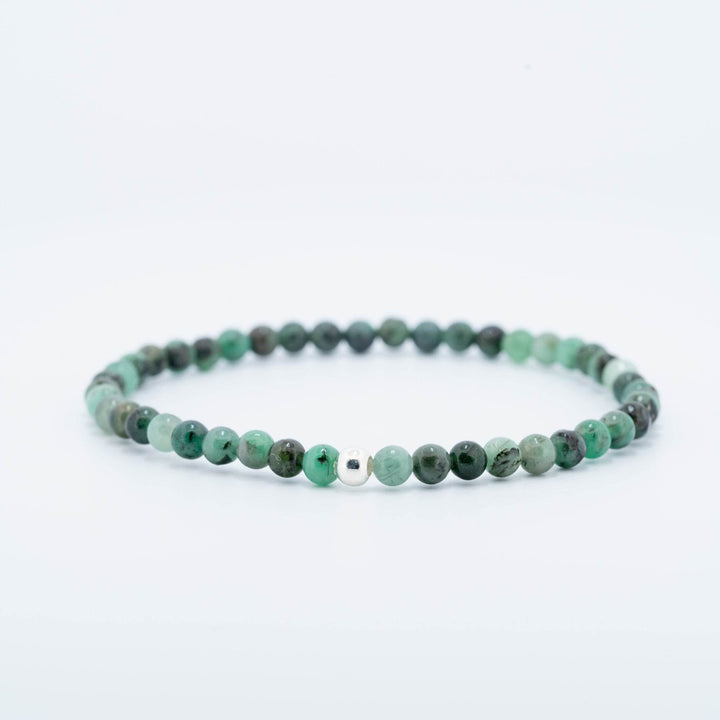 Smaragdas apyrankė "4 mm"