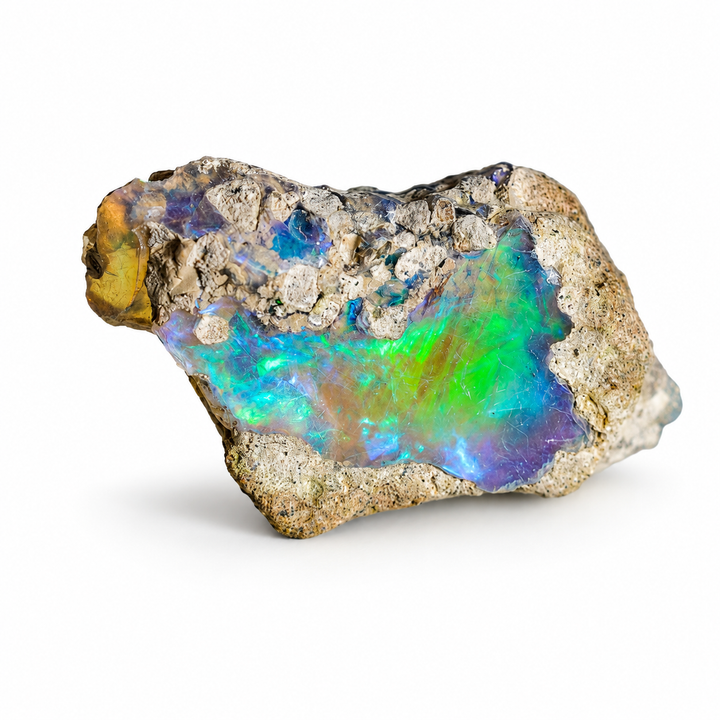 Tauriojo Etiopijos opalo mineralai