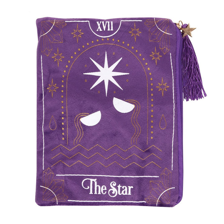 "The Star" velvetinis taro kortų maišelis