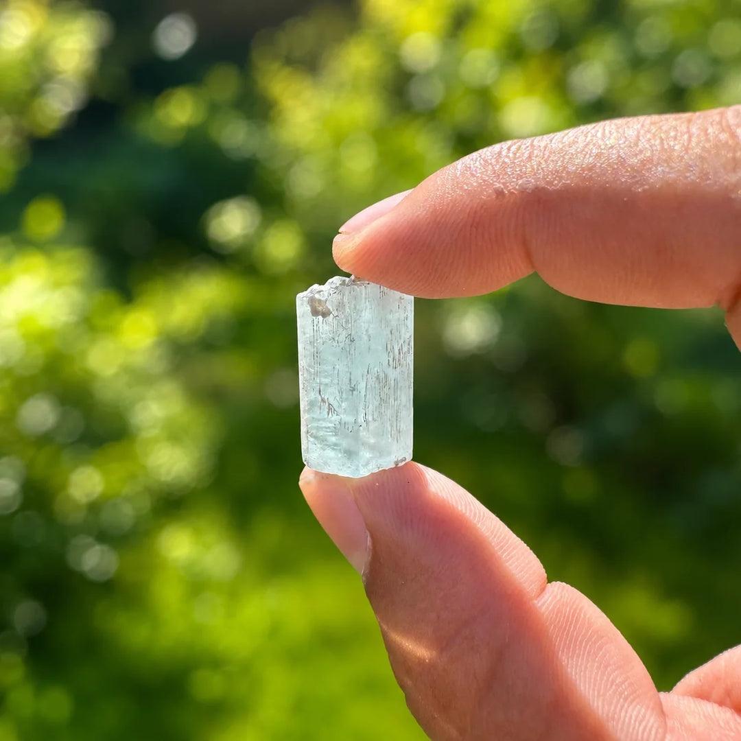 Natūralus akvamarinas mineralas (Pakistanas)