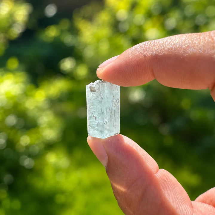 Natūralus akvamarinas mineralas (Pakistanas)